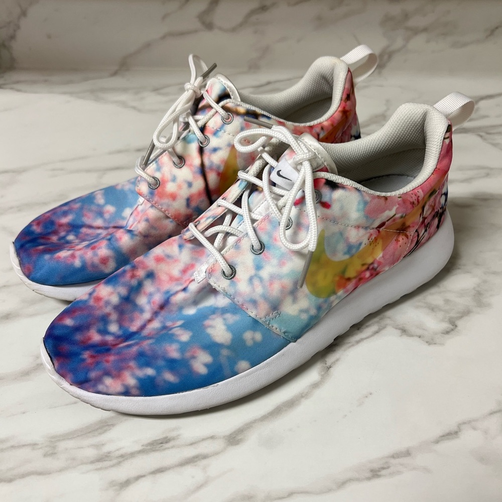 Nike limited edition cherry blossom sneakers